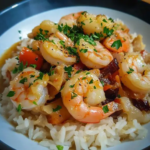 Arroz de Bacalhau com Camarão