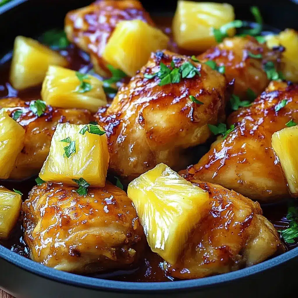 Tropical Pineapple-Glazed Chicken Recipe