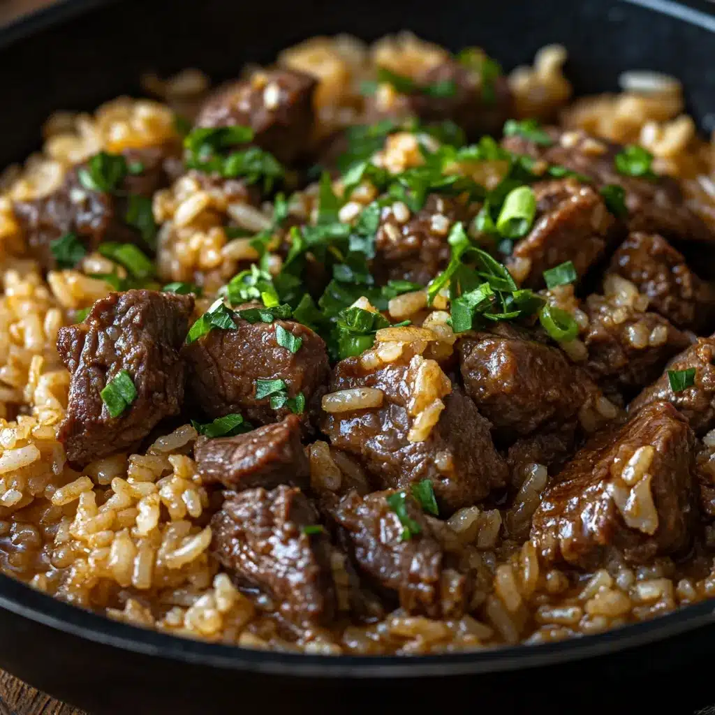 One-Pot Beef and Rice Skillet – Easy & Flavorful! 🍲