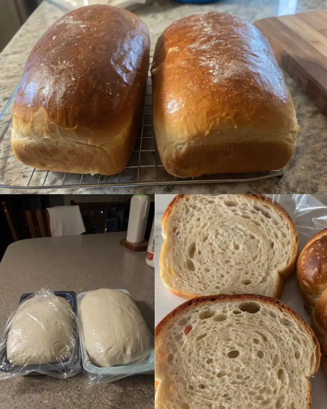 Soft Sourdough Sandwich Loaf (Overnight Rise Method)