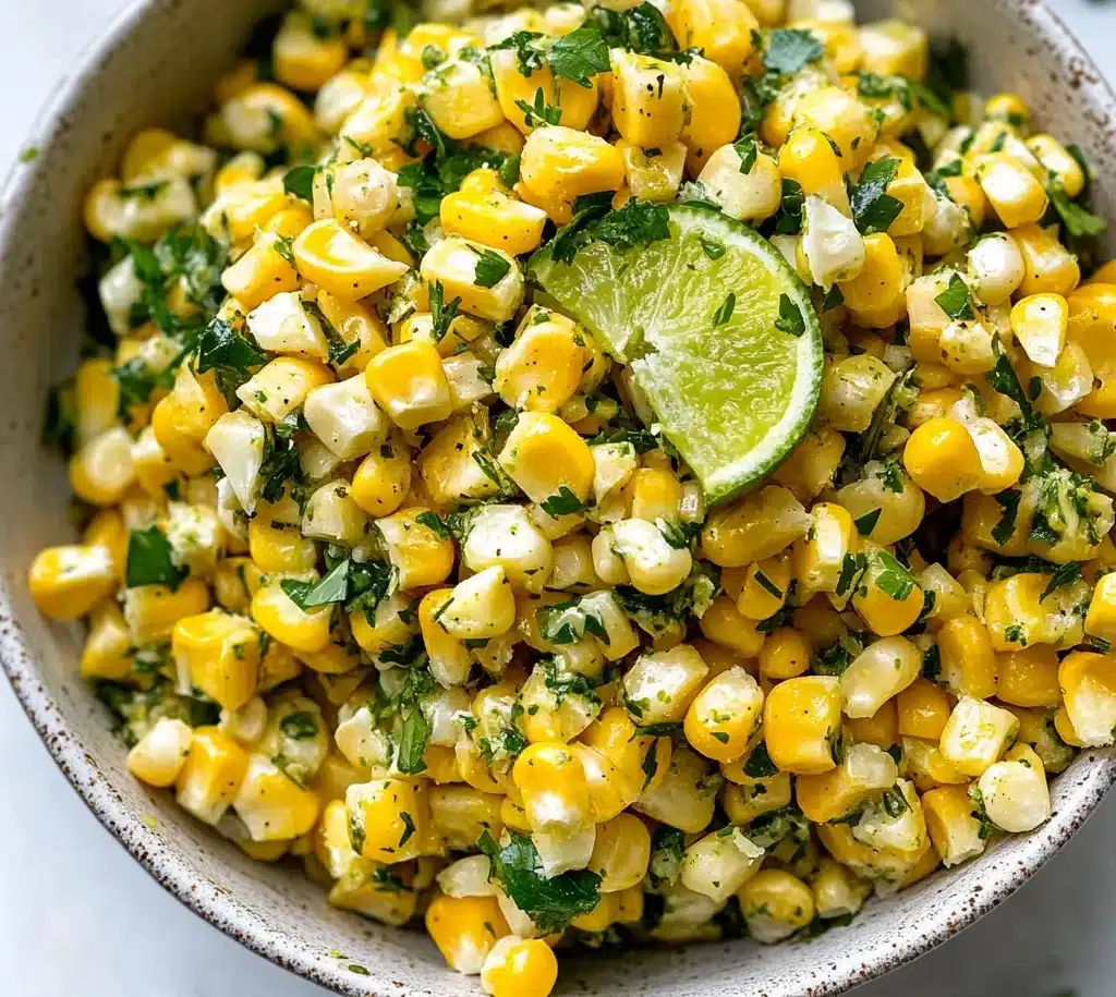 CILANTRO LIME CORN: A Refreshing Summer Side Dish