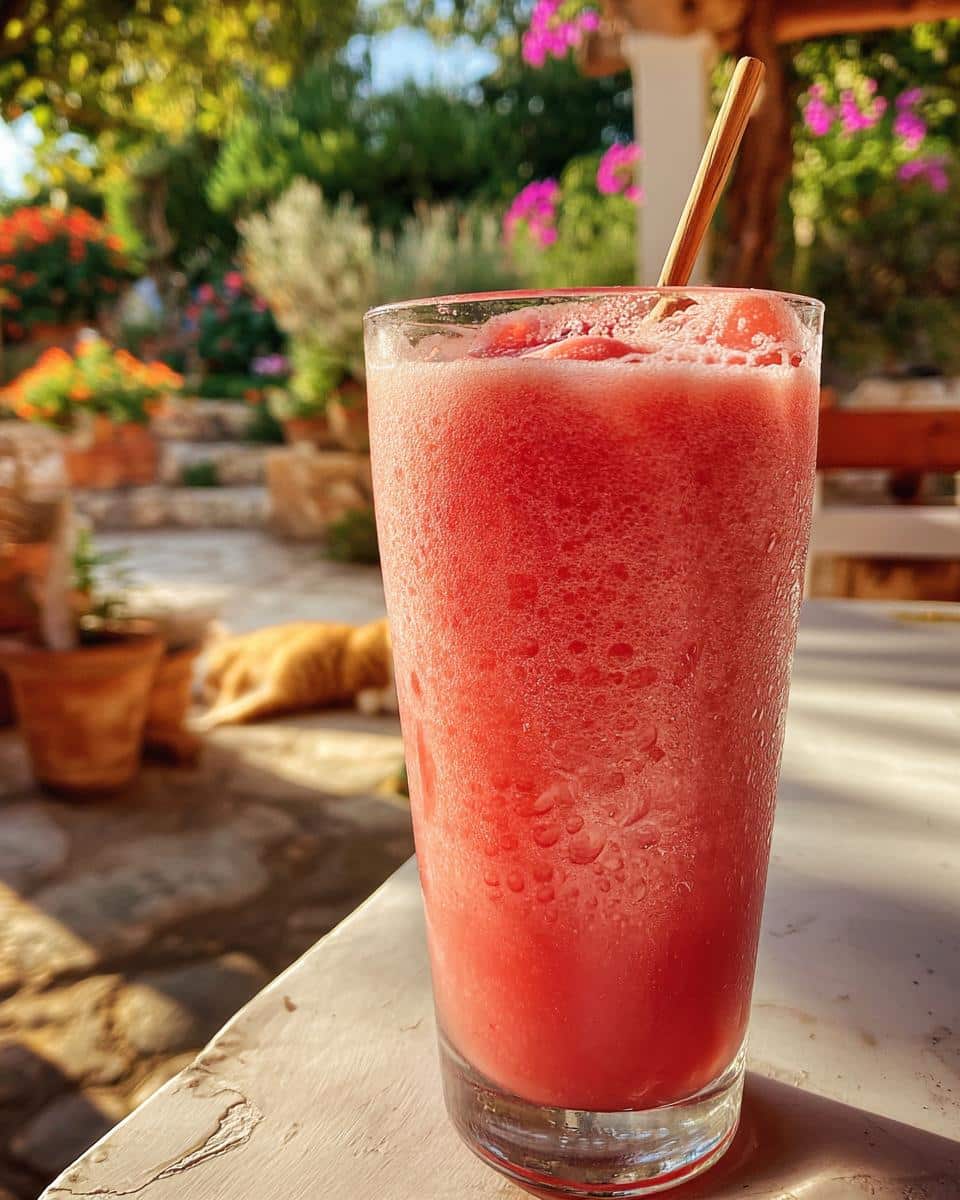 Watermelon Smoothie Recipe