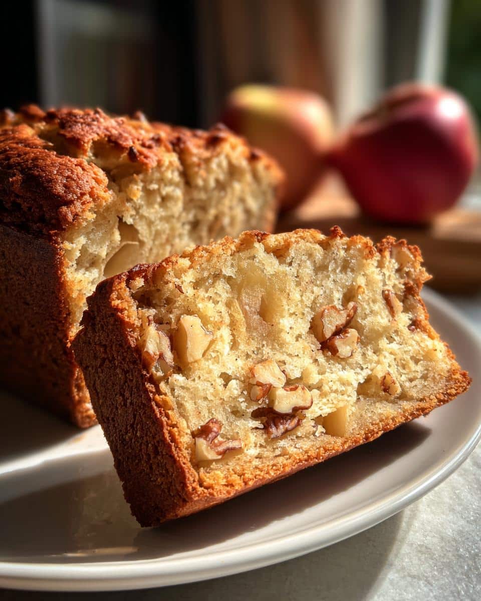 apple bread - detail 1