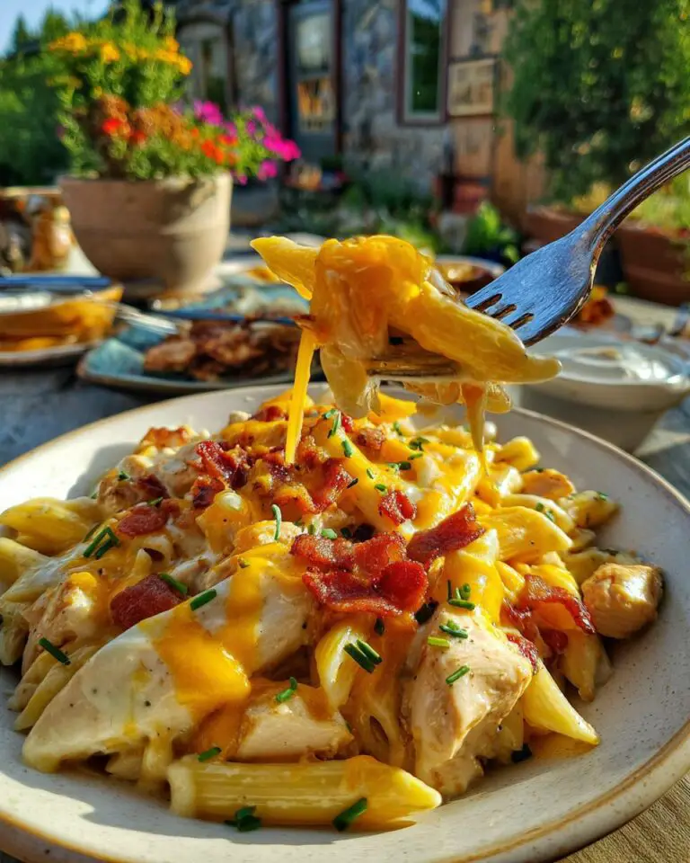 chicken bacon ranch pasta