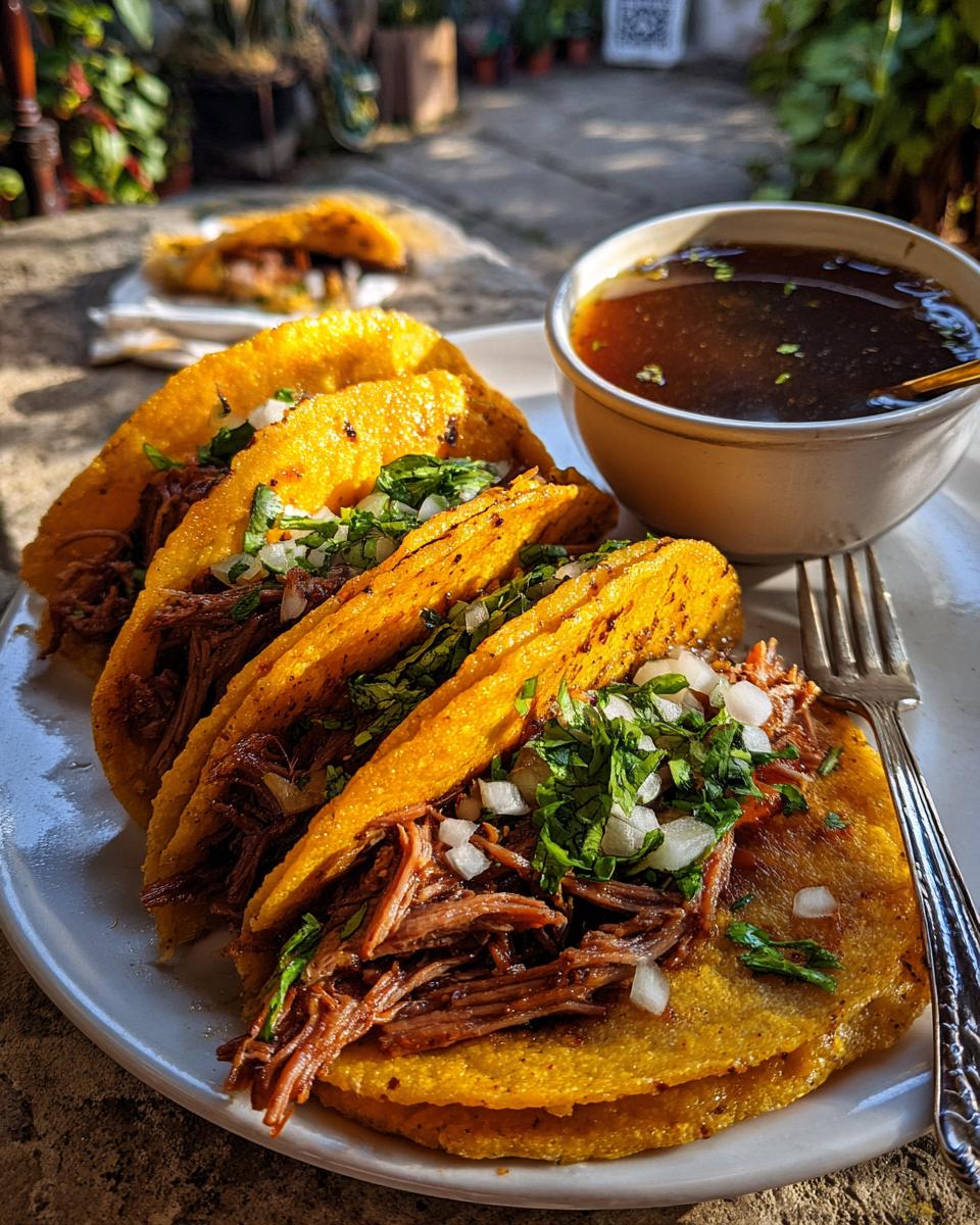 crock pot birria tacos - detail 1