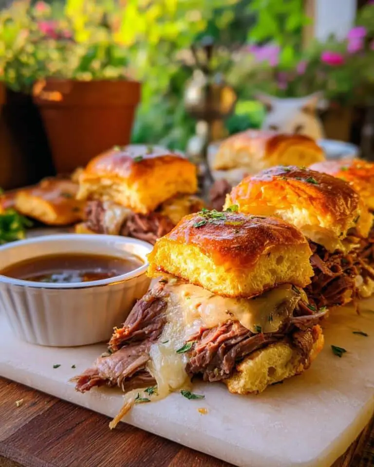 easy french dip sliders