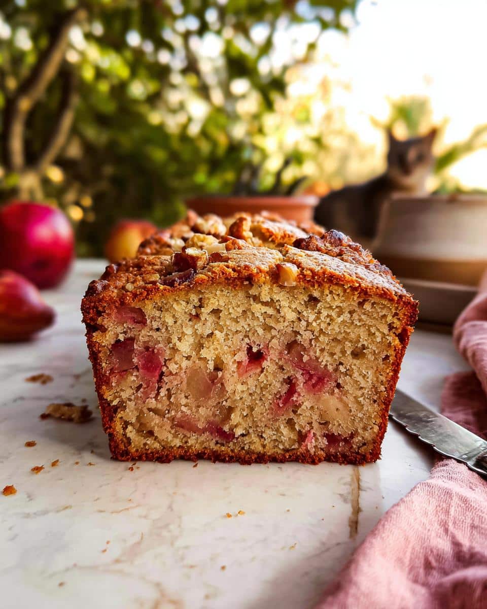 sweet rhubarb bread
