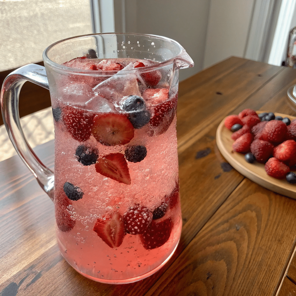 Pink Moscato Berry Punch