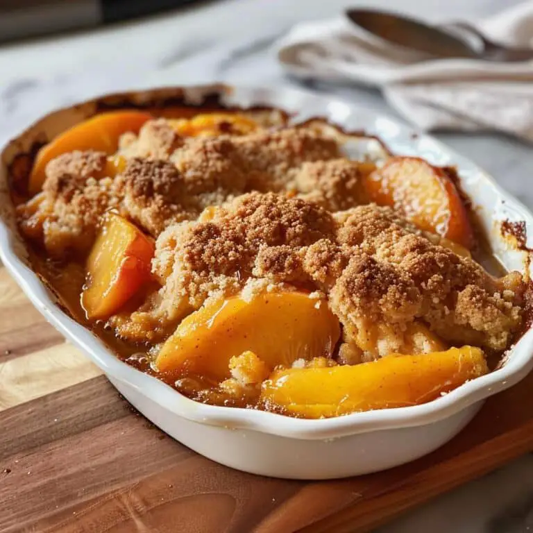 peach desserts with fresh peaches