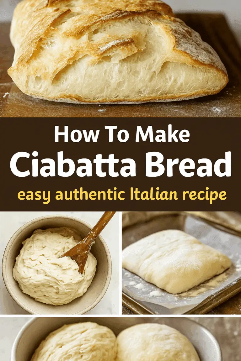 how to make ciabatta bread