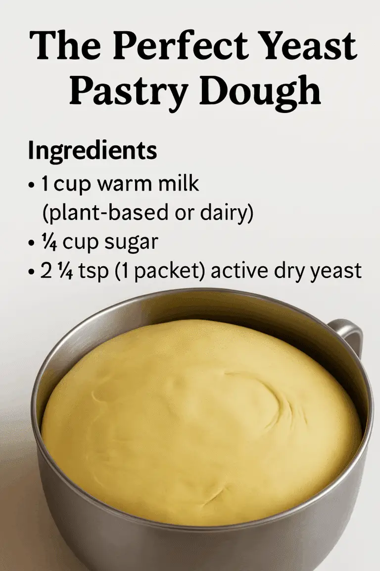 Perfect Yeast Pastry Dough