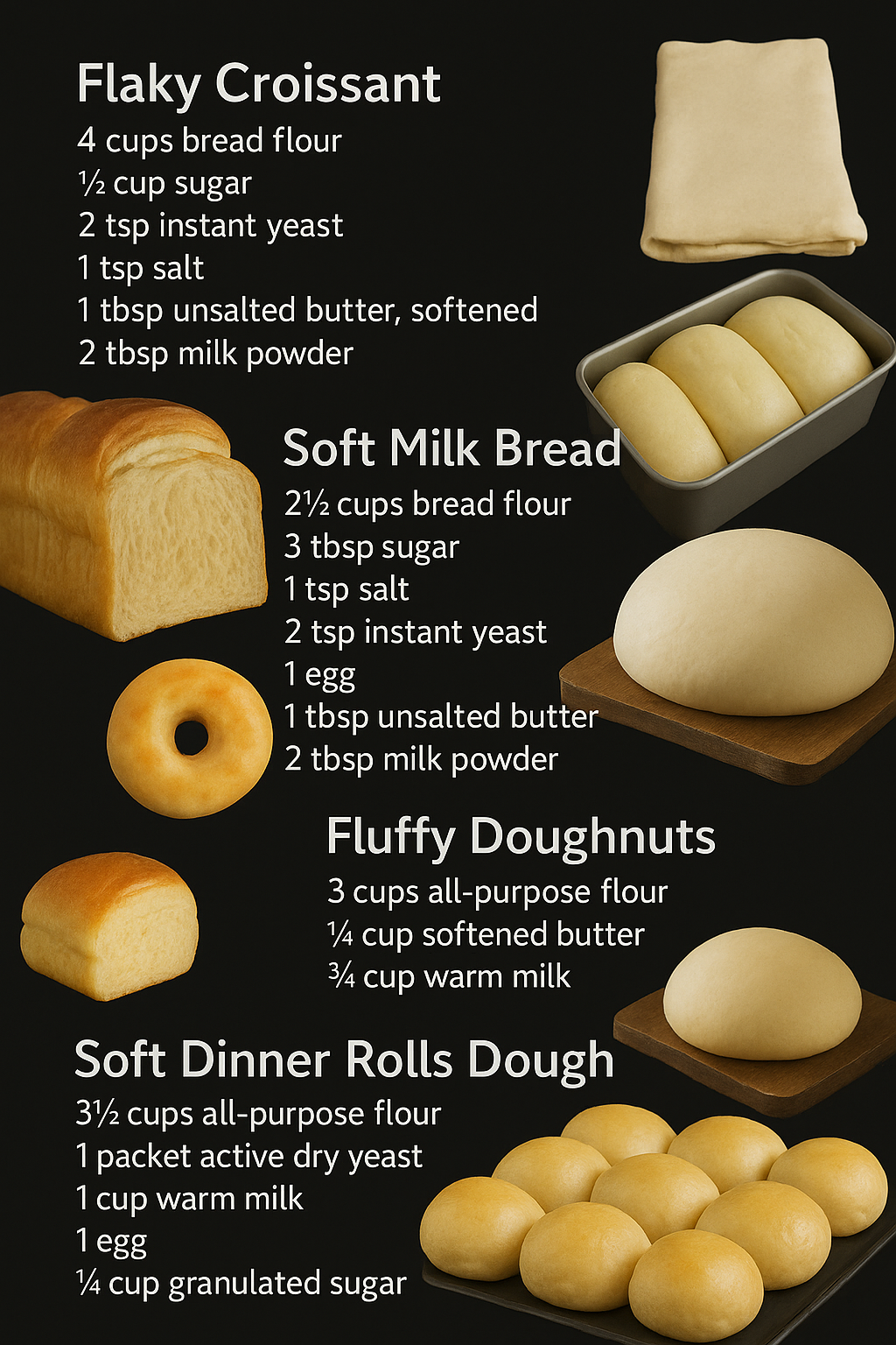 The Ultimate Homemade Bakery Collection – Flaky, Fluffy, and Fresh from Your Oven