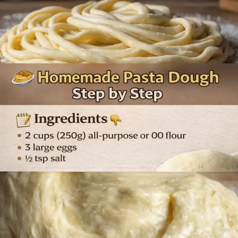 Homemade Pasta Dough (Classic Italian Style): Silky, Tender, and ...