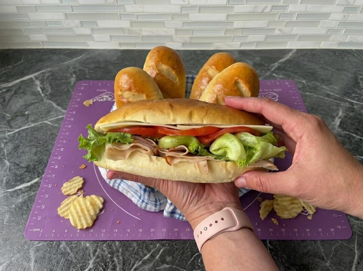 Soft Homemade Hoagie Rolls That Finally Hold Every Sandwich Together
